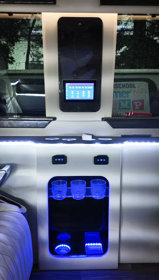 MUSAT chauffeur service Mercedes-Benz Sprinter van for weddings