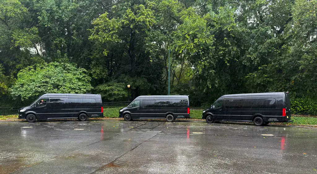 MUSAT chauffeur service Sprinter van, year-round Hamptons service